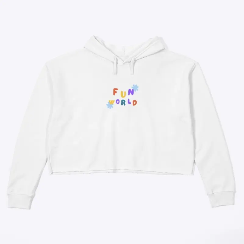 Crop Hoodie Fun World